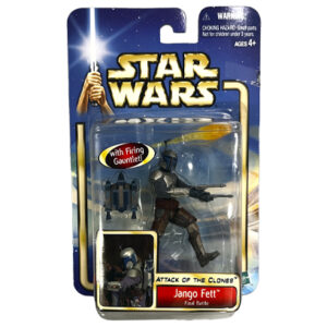Star Wars Attack Of The Clones Jango Fett, Hasbro 2002