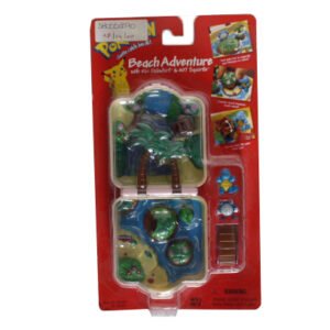 Pokemon Mini World / Microworld: Beach Adventure met Squirtle & Poliwhirl, Hasbro 2000