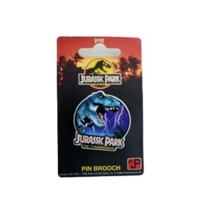 Jurassic Park Movie Pin Brooch Tyrannosaurus Rex Thunder 1993