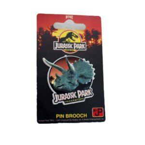 Jurassic Park Movie Pin Brooch Triceratops Rex 1993