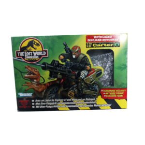 The Lost World Jurassic Park Dino-Snare Dirt Bike Carter, Kenner 1996