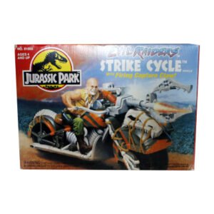 Jurassic Park Evil Raiders Strike Cycle With Firing Capture Claw, Kenner 1994