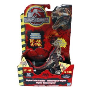 Jurassic Park III RE-AK A-TAK Alpha Velociraptor, Hasbro 2000