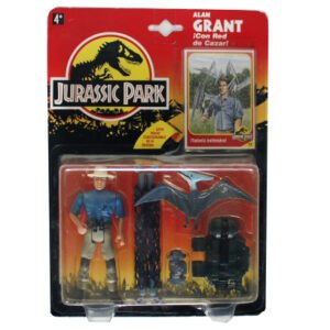Jurassic Park Alan Grant With Aerial Net Trap Pteranodon, Kenner 1993