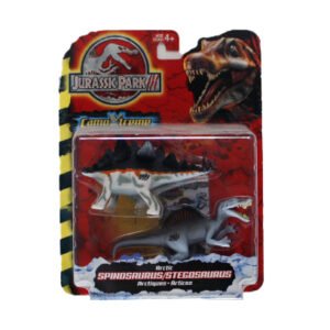 Jurassic Park 3 CamoXtreme Spinosaurus & Stegosaurus, Hasbro 2001