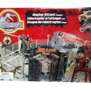 Jurassic Park 3 Raptor Attack Playset, Hasbro 2001