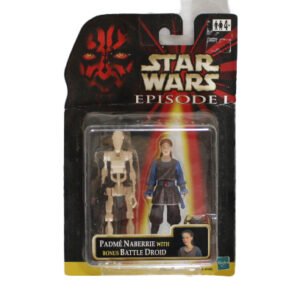 Star Wars Episode 1 Queen Padmé With Battle Droid, Hasbro 1998