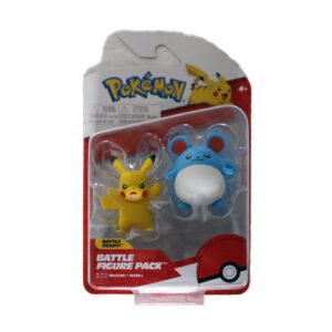 Pokemon Pikachu & Marill Battle Figure Pack, Jazwares