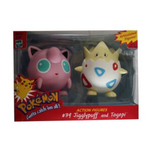 Pokemon Articulated Figures Jigglypuff & Togepi, Hasbro 1999