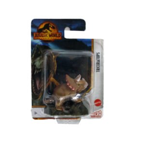 Jurassic World Dominion Micro Collection Triceratops, Mattel