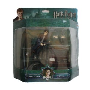 Harry Potter Deluxe Figure Firebolt Broomstick Trunk Order of The Phoenix, Popco