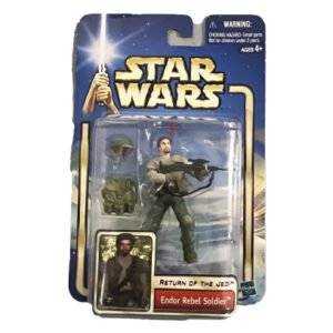 Star Wars Return Of The Jedi Endor Rebel Soldier, Hasbro 2002
