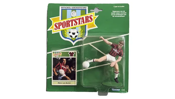 238★サッカー★marco van basten★prostars★フィギュア Kenner Sportstars Marco Van Basten - RetroToys