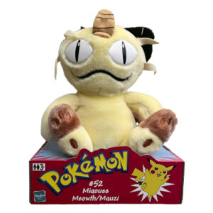Pokemon Meowth Knuffel, Hasbro 1998