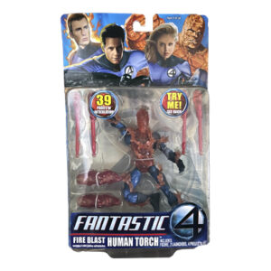 Fantastic Four Fire Blast Human Torch (39 points of articulation!), Toy Biz 2005