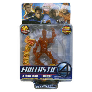 Fantastic Four Flame-On Human Torch (39 points of articulation!), Toy Biz 2005