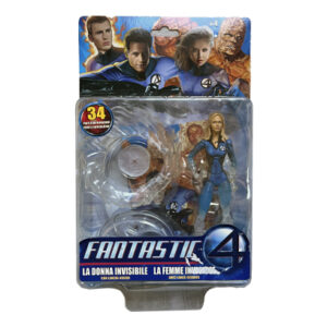 Fantastic Four Power Blast Invisible Woman (34 points of articulation!), Toy Biz 2005