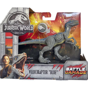 Jurassic World Velociraptor "Blue" Battle Damage, Mattel 2017