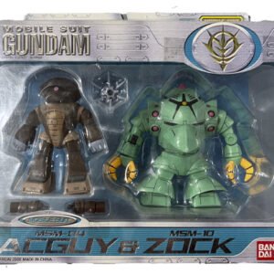 MSIA Gundam Mobile Suit MSM-04 ACGUY & MSM-10 ZOCK,