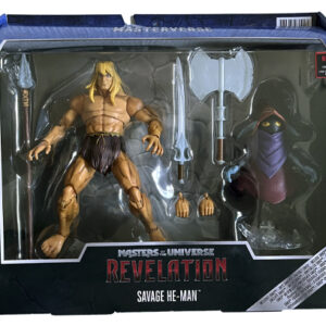 Masters Of The Universe Masterverse Revelation Savage He-Man & Orko, Mattel