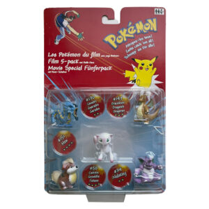 Pokemon Movie 5 Pack Mew, Gyarados, Dragonite, Growlithe & Nidoking, Hasbro 1999
