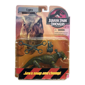 Jurassic Park Dinosaurs, Lynx Jaws snap and chomp! Hasbro 1999