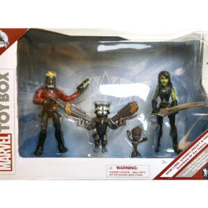 Disney Marvel Toybox Guardians Of The Galaxy With Star Lord, Gamora, Rocket & Groot, Disney Store 2022
