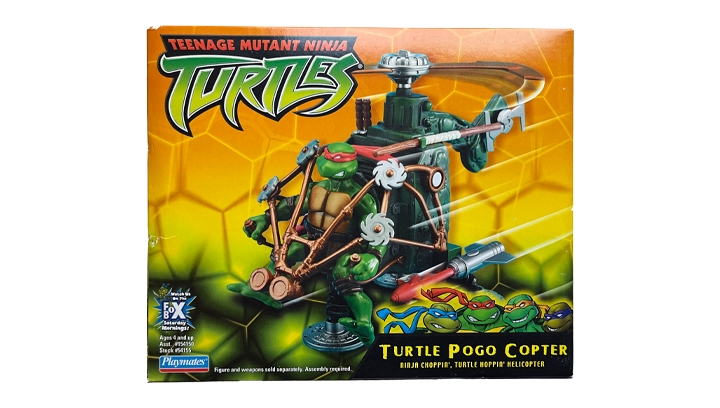 Teenage Mutant Ninja Turtles Turtle Pogo Copter, Playmates 2003