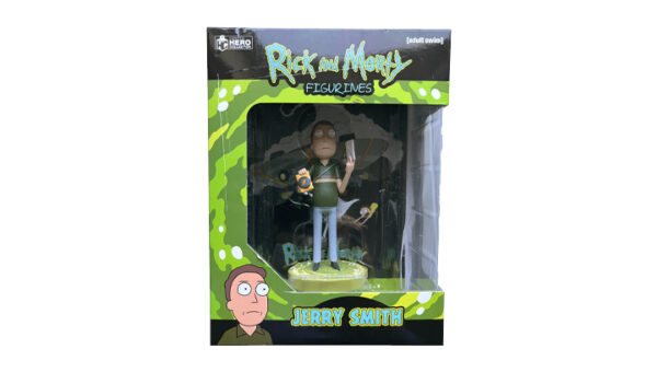 Rick and Morty Jerry Smith Figurines, Eaglemoss Hero Collector