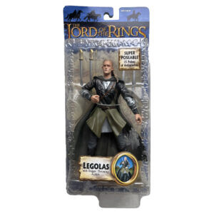 The Lord Of The Rings The Return Of The King Legolas With Dagger Throwing Action, Toy Biz 2005