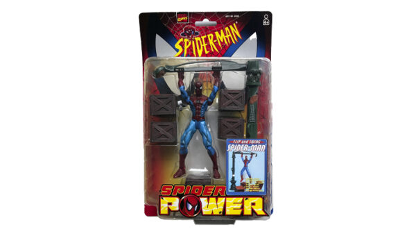 Spider-Man Spider Power Flip and Swing Spider-Man, Toy Biz 1999
