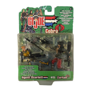GI Joe VS Cobra Agent Scarlett VS Zartan, Hasbro 2002