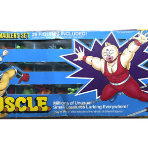 M.U.S.C.L.E. #3 Mighty Maulers Set, Mattel 1985