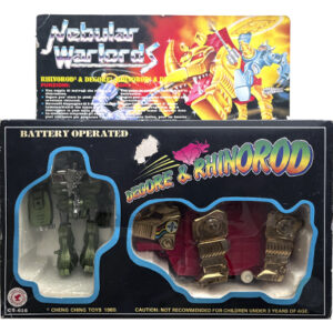 Nebular Warlords Degore & Rhinorod, Cheng Ching Toys 1985