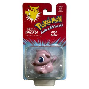 Pokemon Pull Backs! #151 Mew, Hasbro 1999