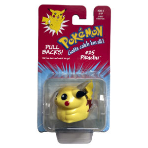 Pokemon Pull Backs! #25 Pikachu, Hasbro 1999