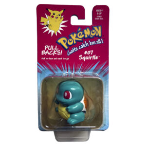 Pokemon Pull Backs! #07 Squirtle, Hasbro 1999