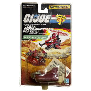 G.I. Joe Cobra Vehicle Pack Motorized Rocket Sled, Hasbro 1988