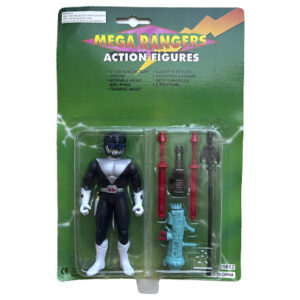 Mega Rangers Action Figures (Power Rangers Bootleg) Black Ranger