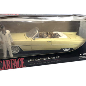 Scarface 1963 Cadillac Series 62, 1:18 Scale Limited Edition Die Cast Collectible, Universal / Jada Toys