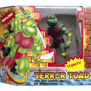 Terror Toad, The Fun Loving Frog On Skateboard (Teenage Mutant Ninja Turtles Knockoff / Bootleg), 90s.