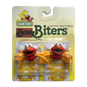 Sesame Street Elmo Bow Biters, Lock Your Laces In Place. Bow Biter International 1997