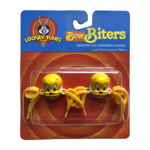 Looney Tunes Tweety Bow Biters, Lock Your Laces In Place, Warner Bros 1996