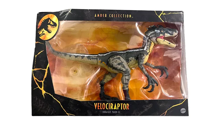 アンバーコレクション　VELOCIRAPTOR Jurassic Park Amber Collection Velociraptor - RetroToys