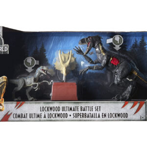 Jurassic World Battle Damage Fallen Kingdom Ultimate Lockwood Battle Set Blue VS Indoraptor, Mattel 2018
