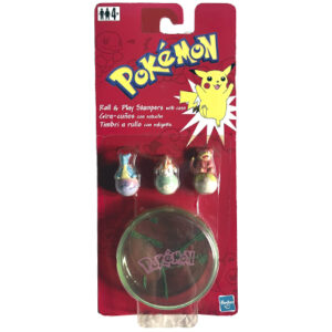 Pokemon Roll & Play Stampers Lapras, Goldeen & Slowpoke, Hasbro 1999
