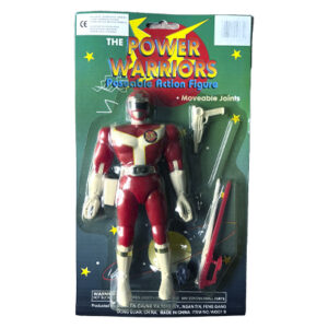 Power Warriors Poseable Red Figure (Power Rangers Bootleg / KO)
