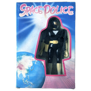 Space Police Black Ranger Figure (Power Rangers Bootleg / KO)