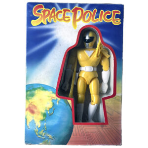 Space Police Yellow Ranger Figure (Power Rangers Bootleg / KO)