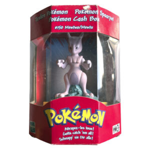 Pokemon Mewtwo Cashbox / Spaarpot, Hasbro 2000.